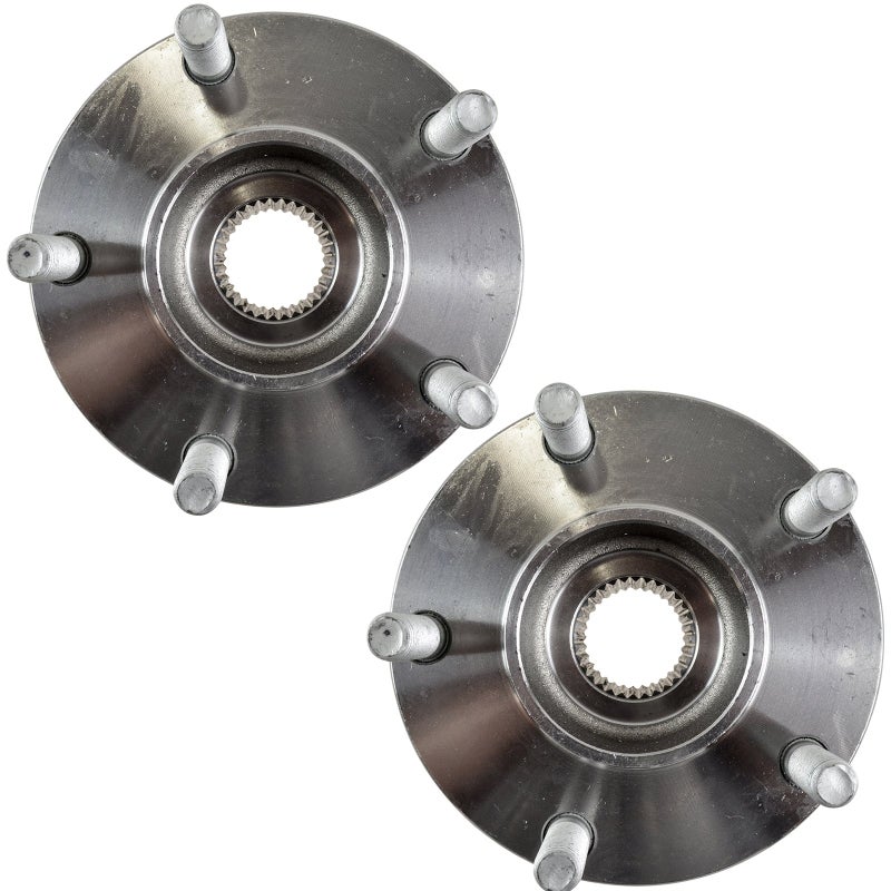 TRQ Front Left and Right Wheel Bearing and Hub Assembly Set 2 Piece Compatible with 2013 Infiniti JX35 19-21 QX50 14-20 QX60 07-09 Nissan Altima SE 10-12 Altima 13-18 Altima 09-14 Maxima 16-20 Maxima - Image 5